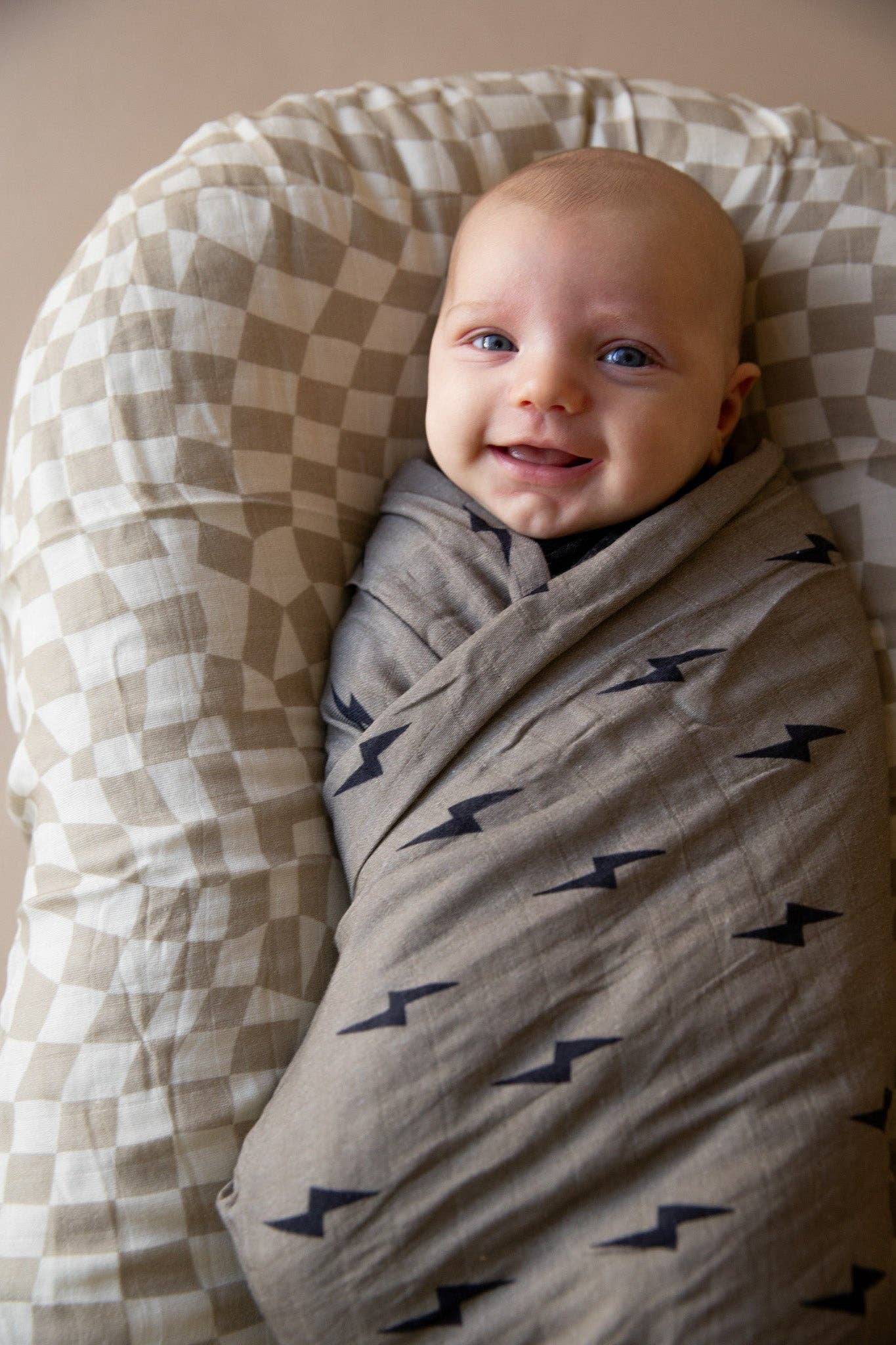 Muslin Swaddle -Lightning Bolt
