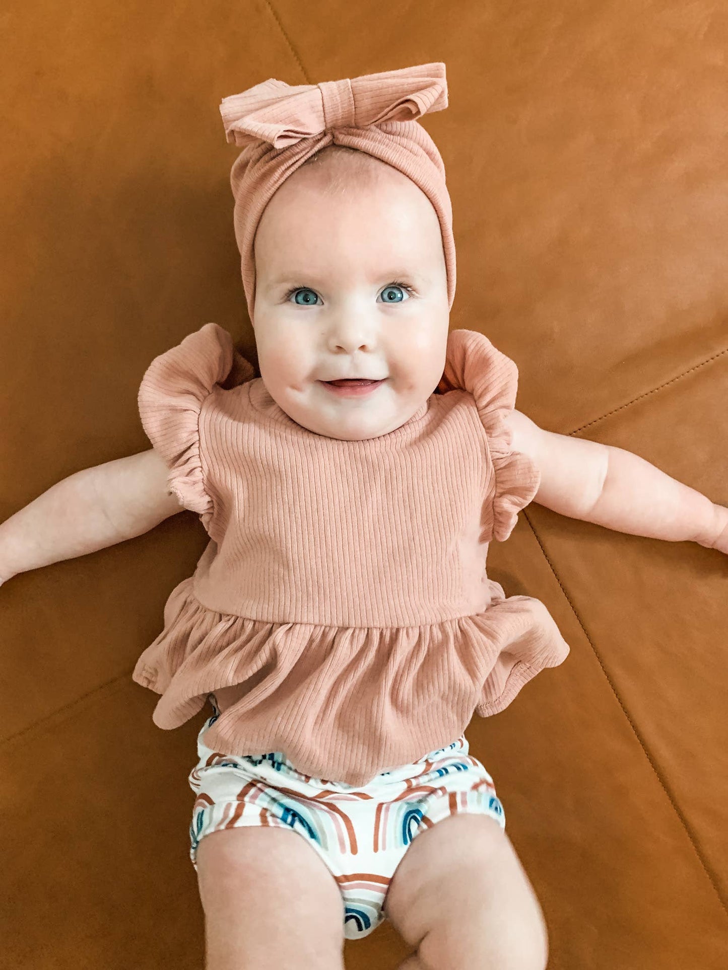Flutter Sleeve Girl's Pink Shirt