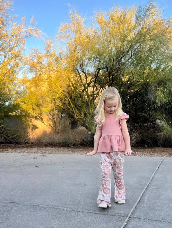 Retro Flower Bell Bottoms
