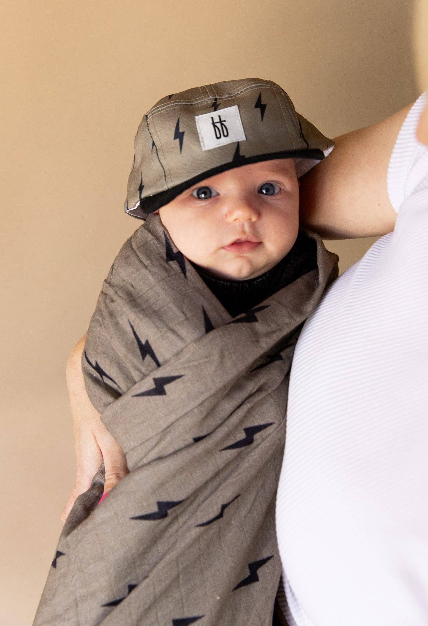 Muslin Swaddle -Lightning Bolt