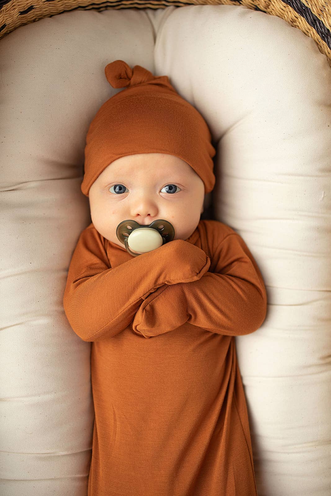 Saddle Knotted Baby Gown