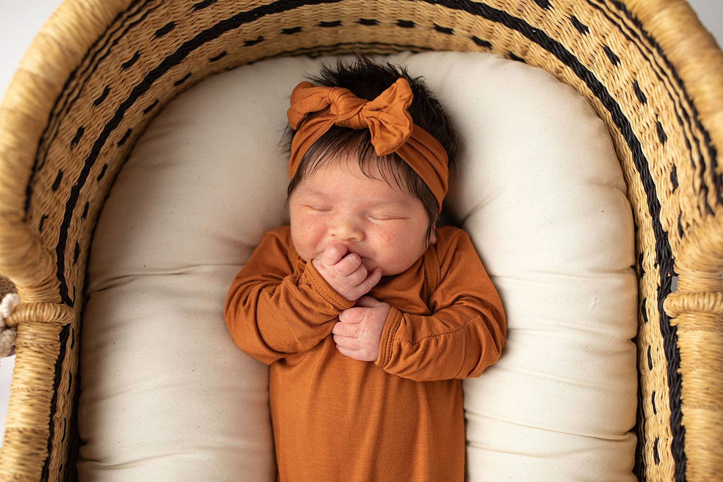 Saddle Knotted Baby Gown
