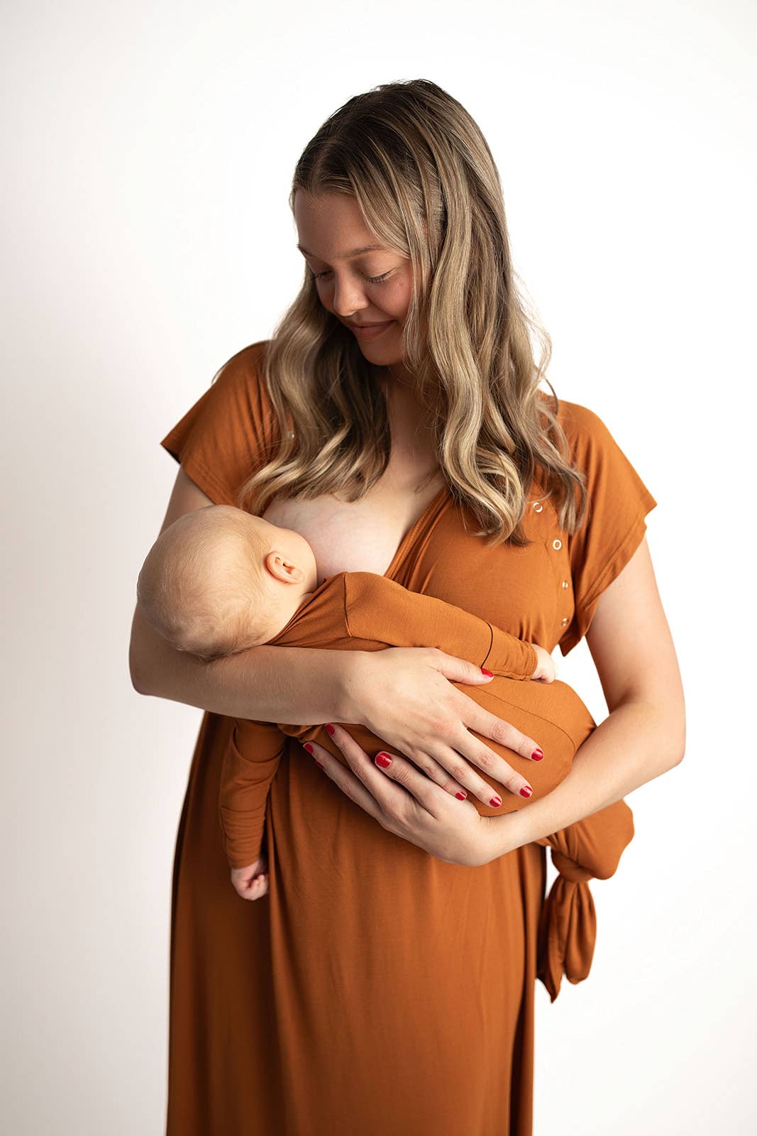 Saddle Knotted Baby Gown