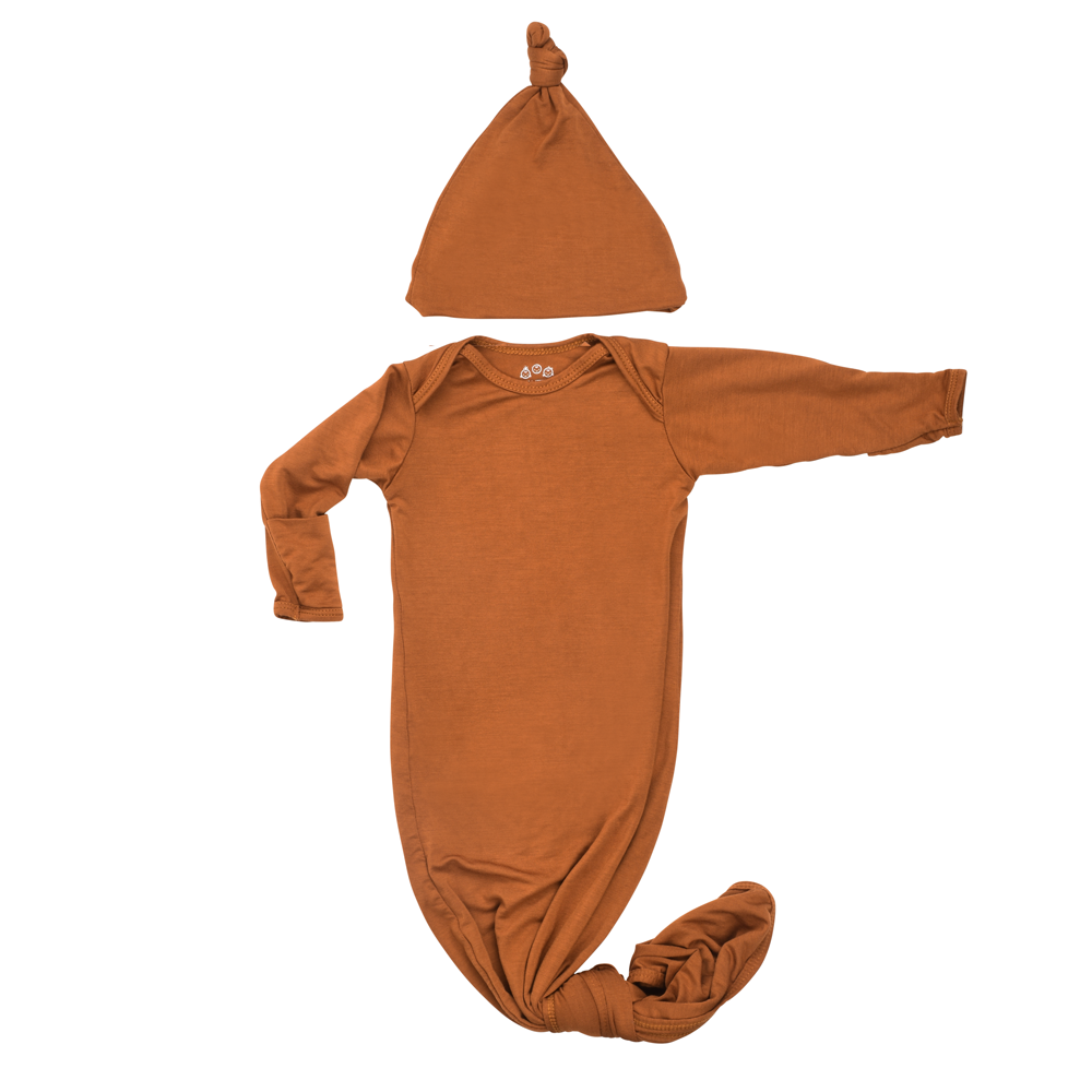 Saddle Knotted Baby Gown
