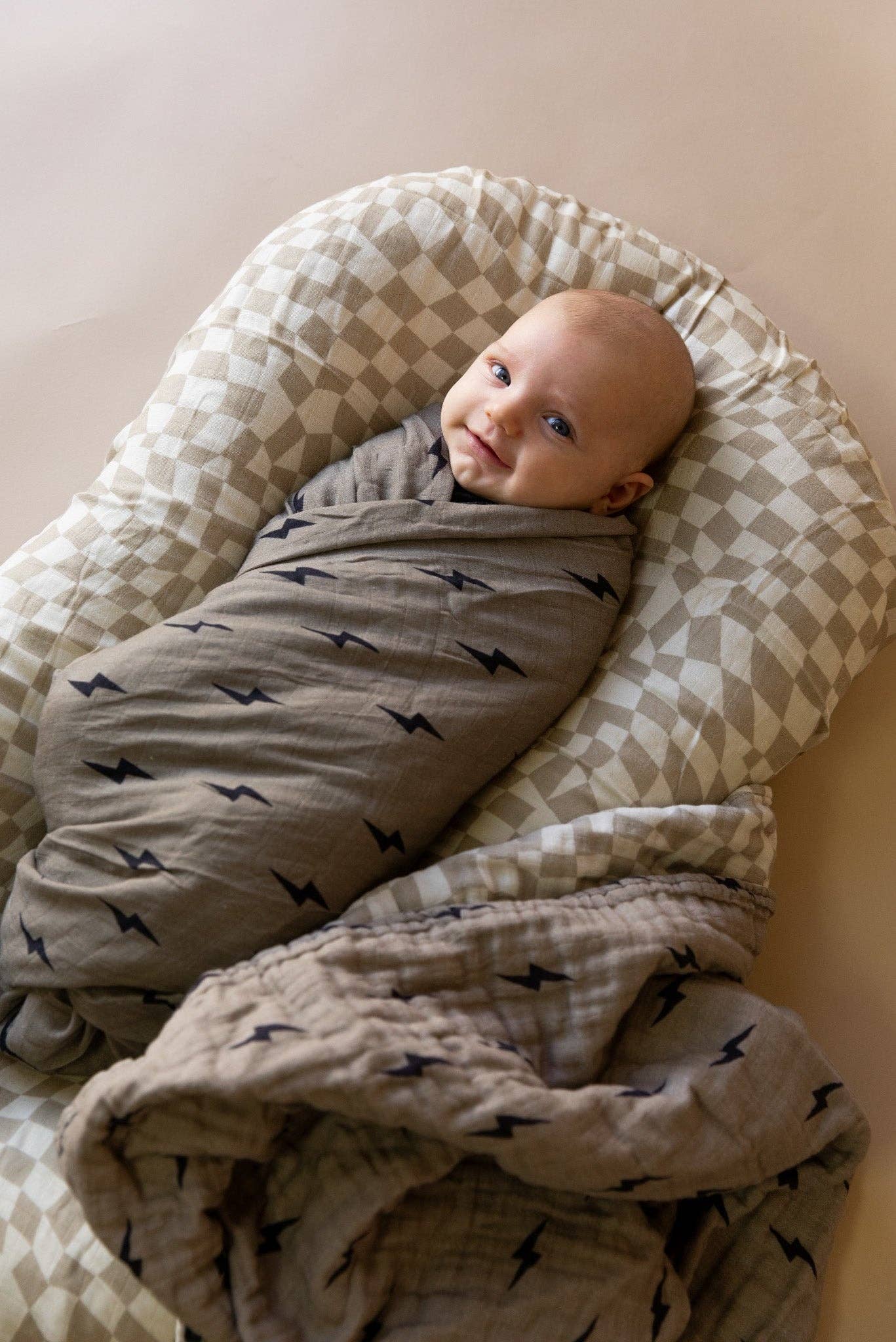 Muslin Swaddle -Lightning Bolt