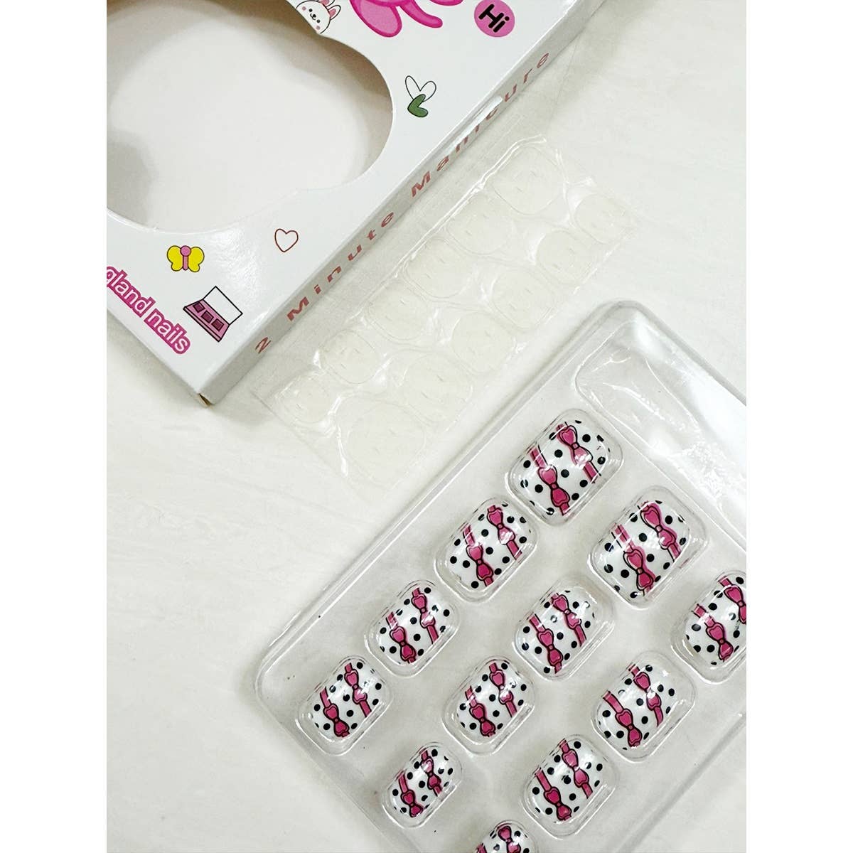 kids Press On Nails Set
