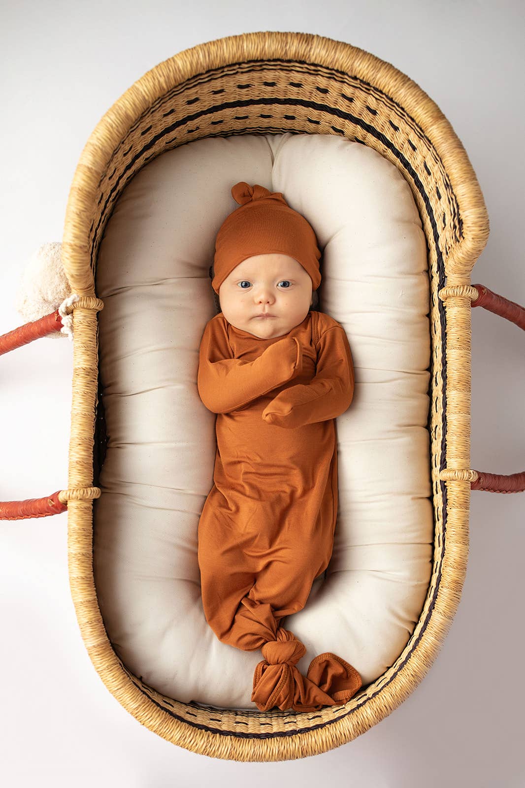 Saddle Knotted Baby Gown
