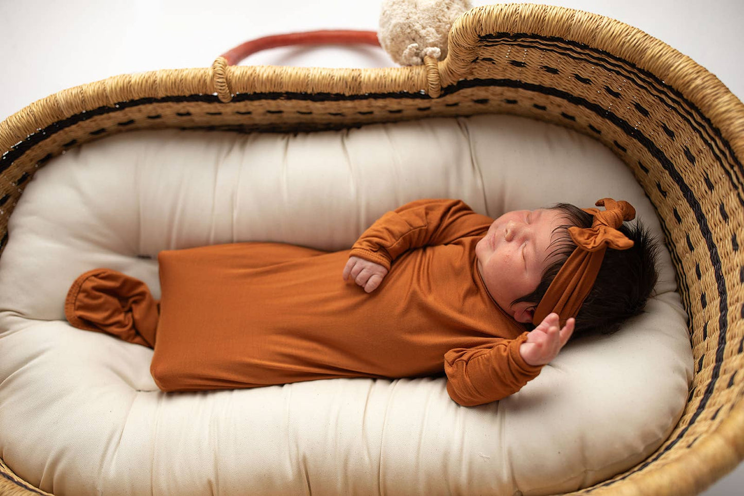 Saddle Knotted Baby Gown