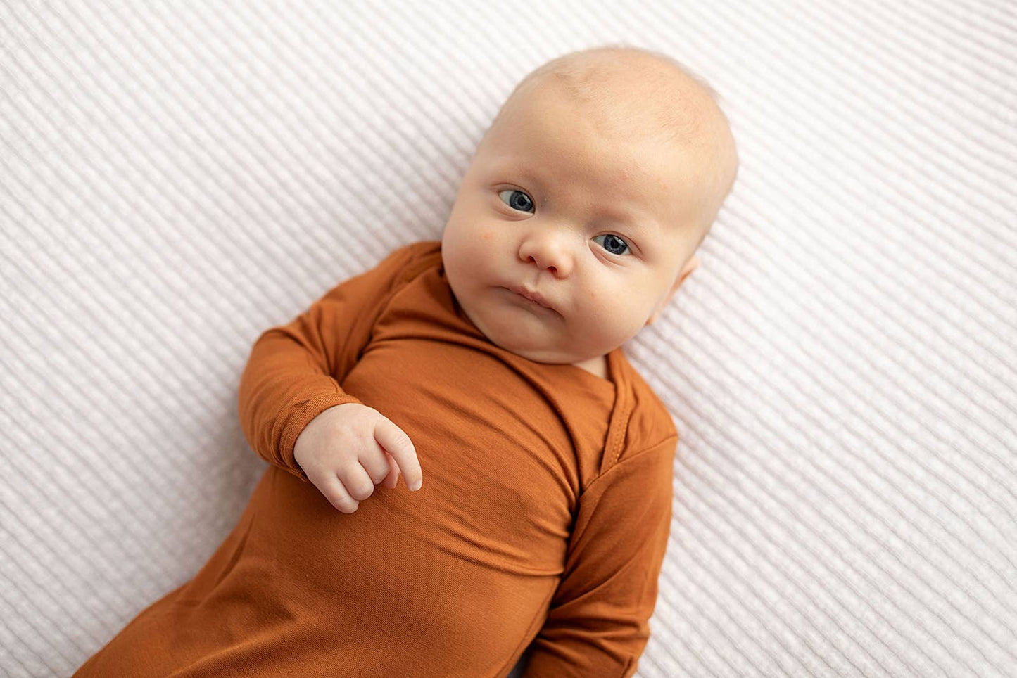 Saddle Knotted Baby Gown