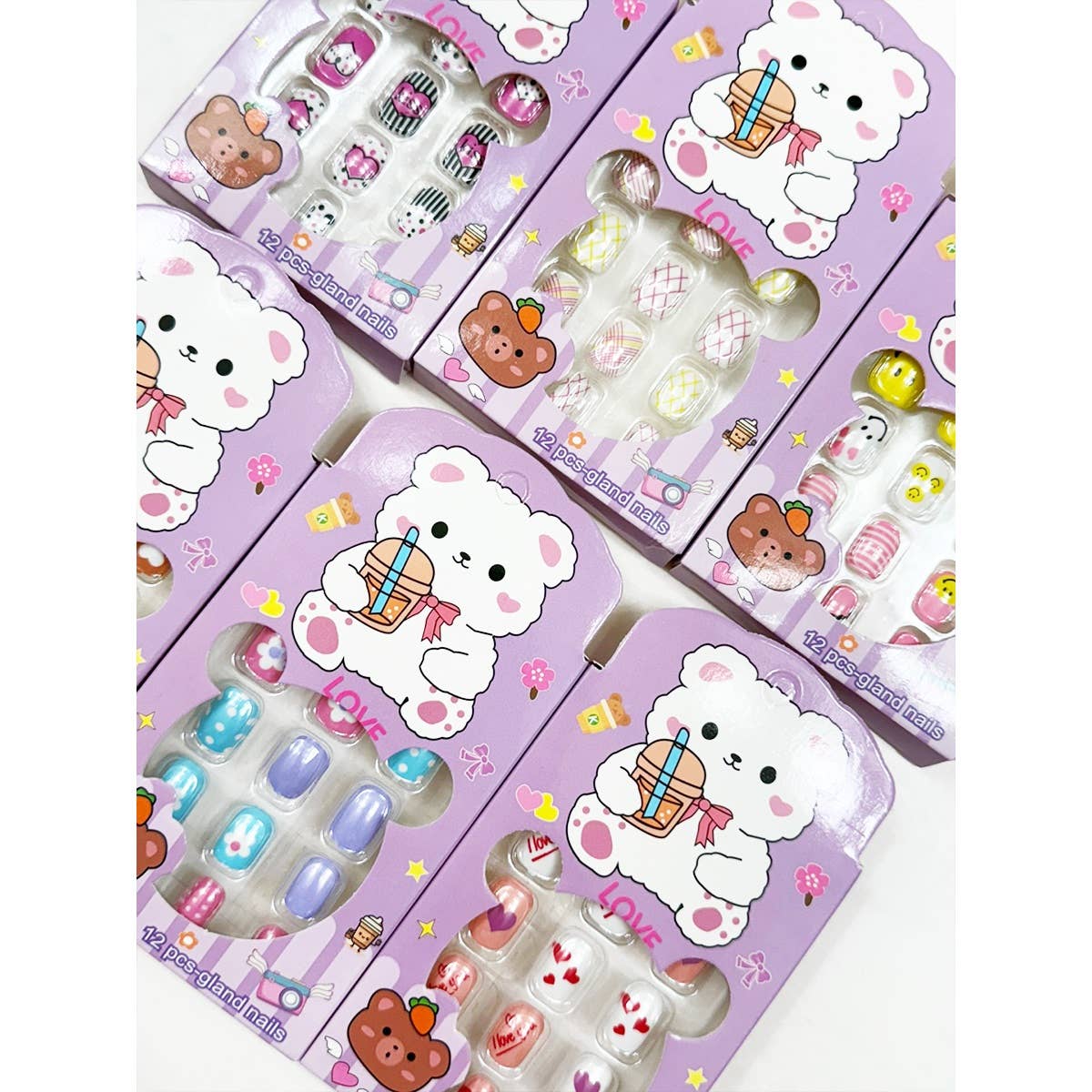 Press On Kids Nails Set
