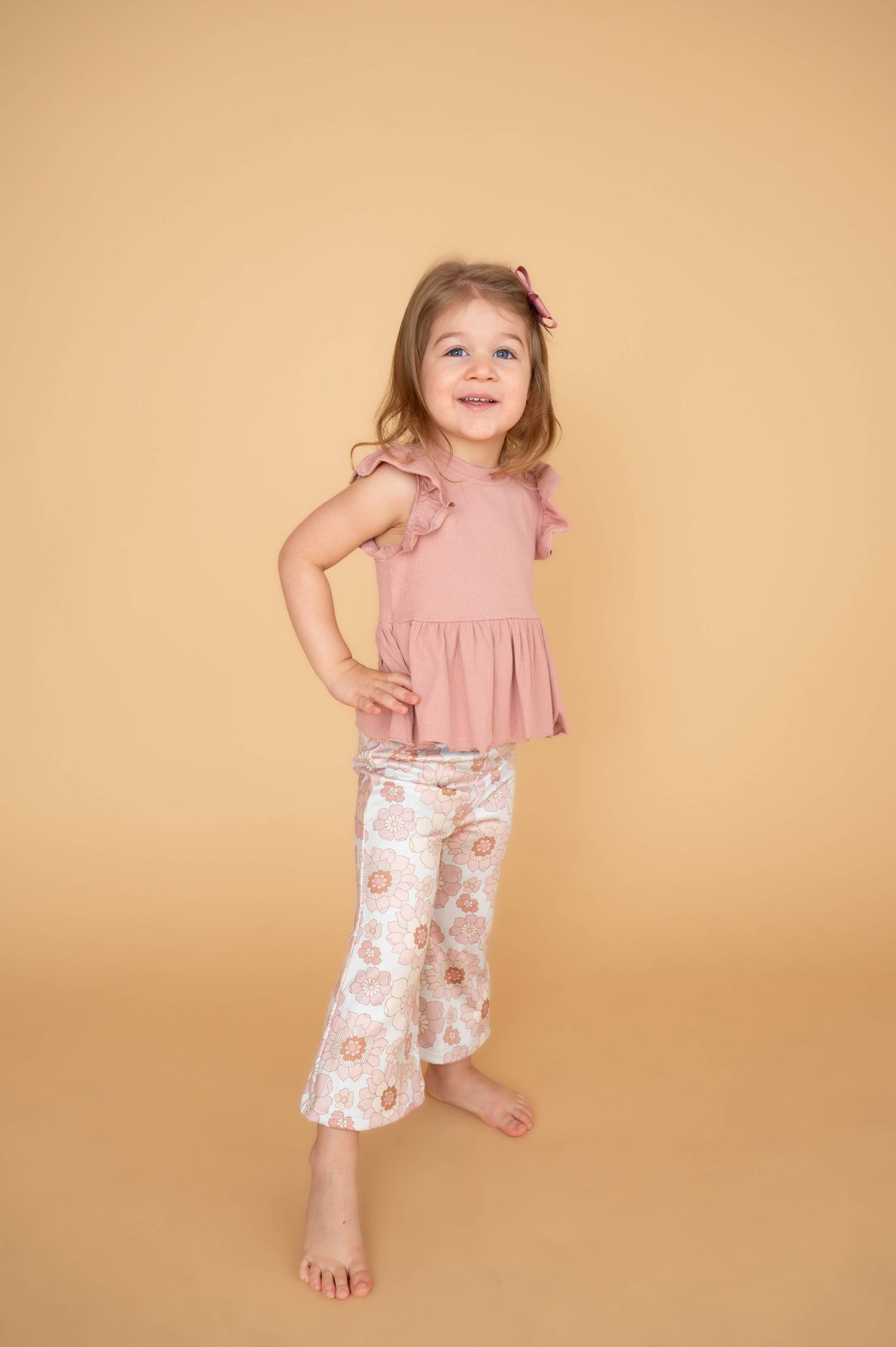 Retro Flower Bell Bottoms