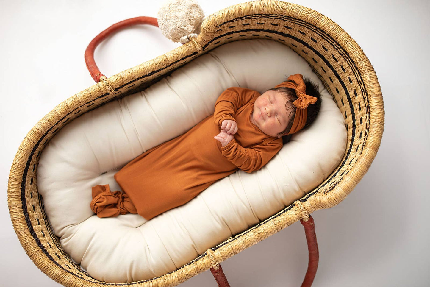 Saddle Knotted Baby Gown