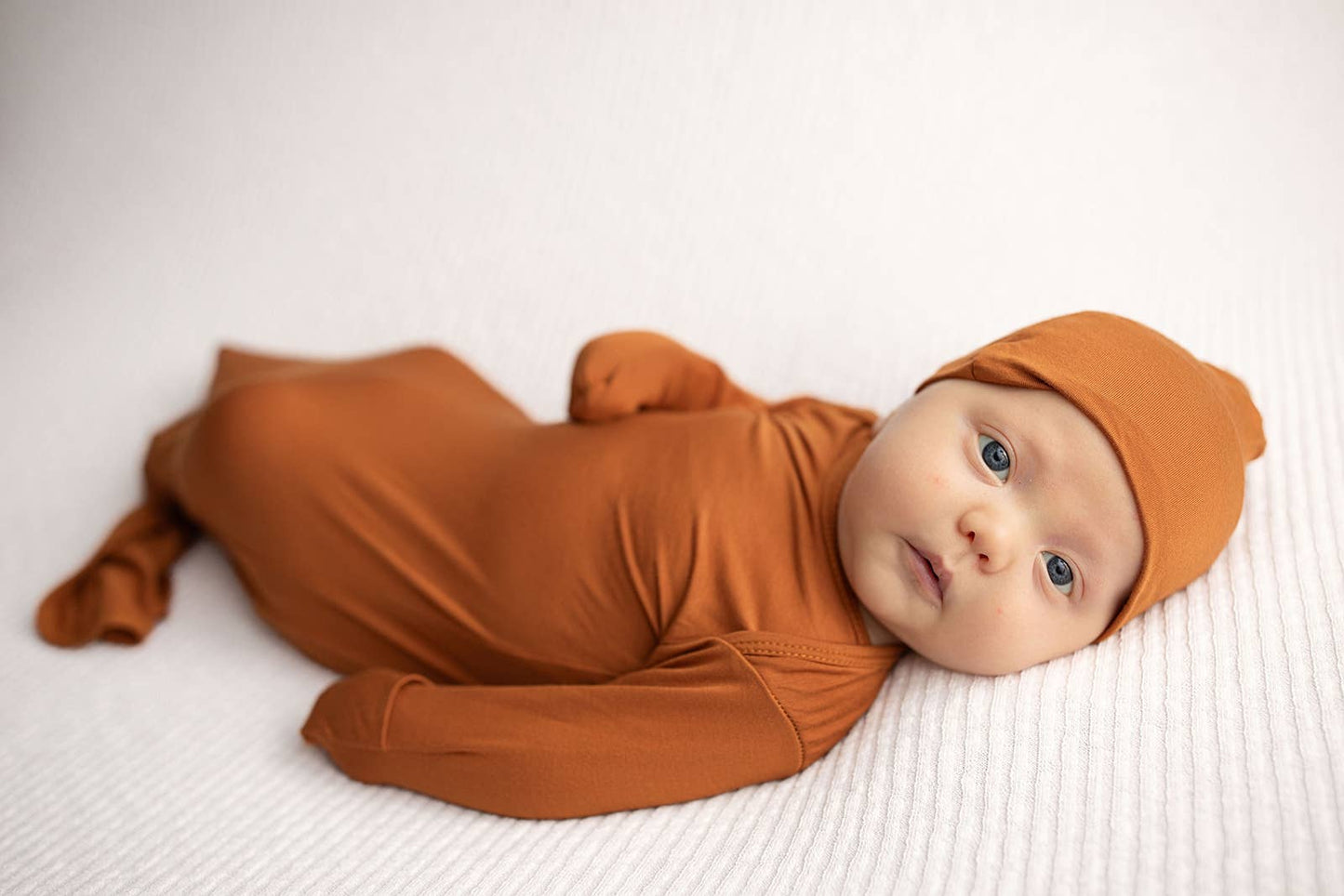 Saddle Knotted Baby Gown