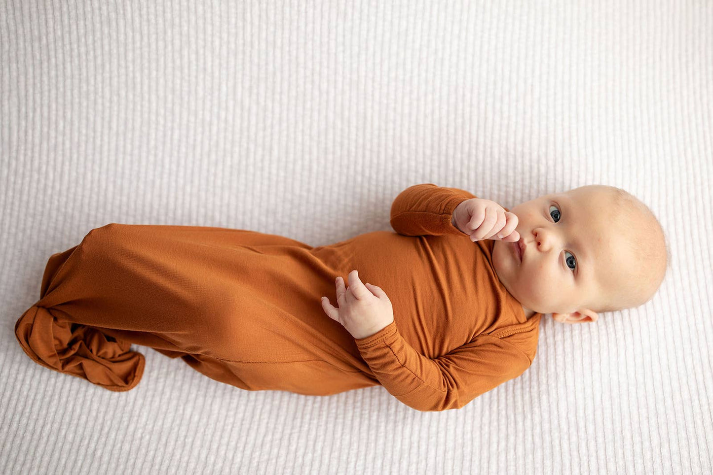 Saddle Knotted Baby Gown