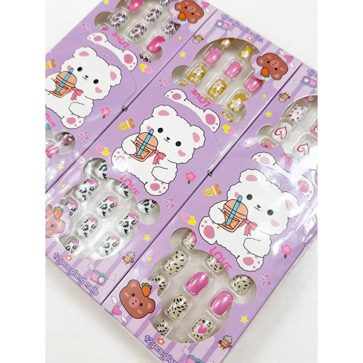Press On Kids Nails Set