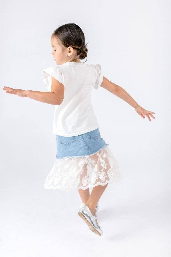 BB kids Denim Skirt