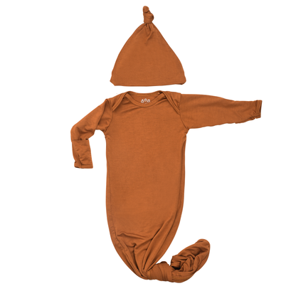 Saddle Knotted Baby Gown