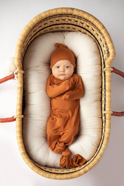Saddle Knotted Baby Gown