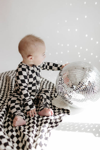 Checkered Muslin Quilt